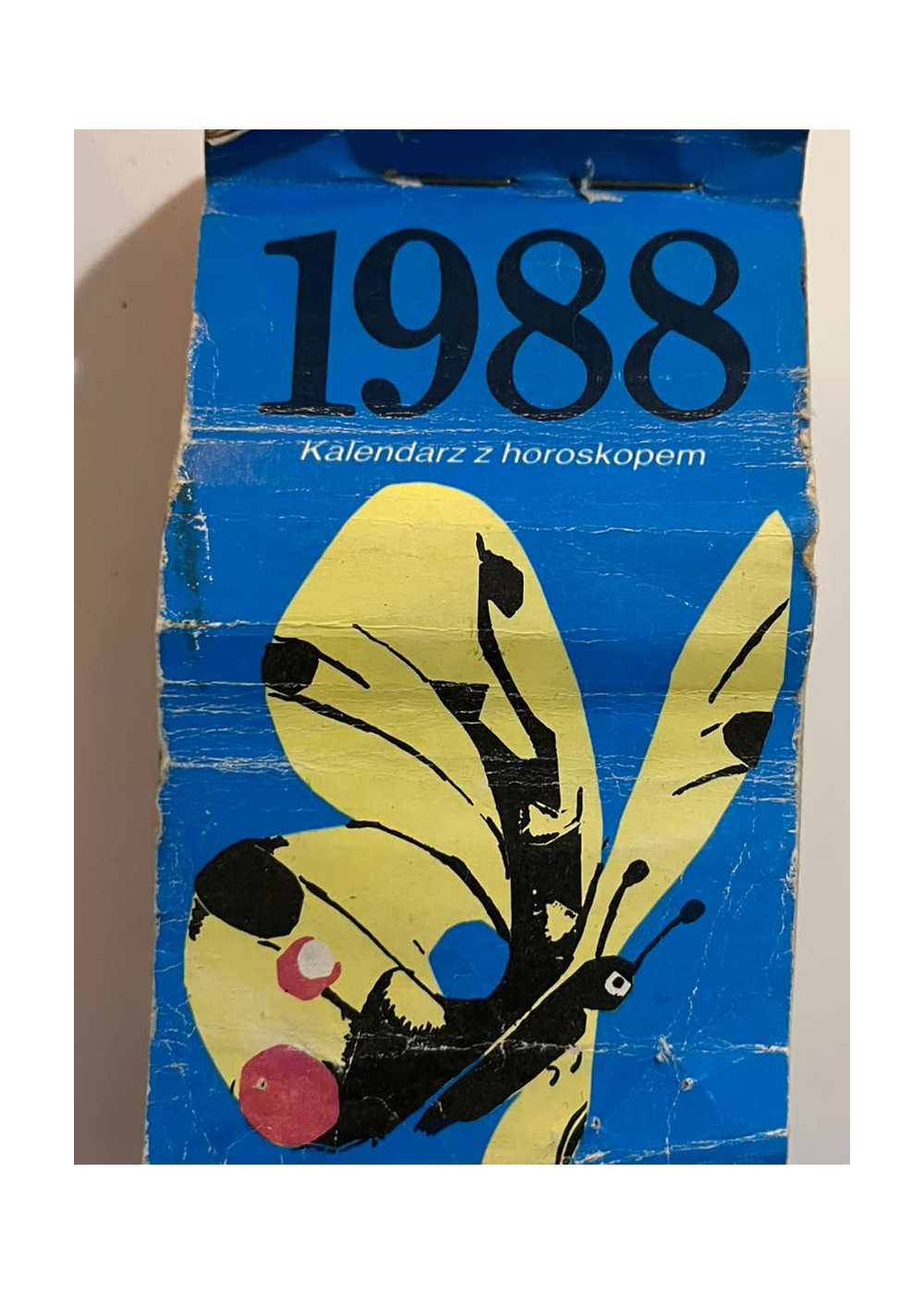 Kalendarz z horoskopem 1988 – kartki dwudniowe