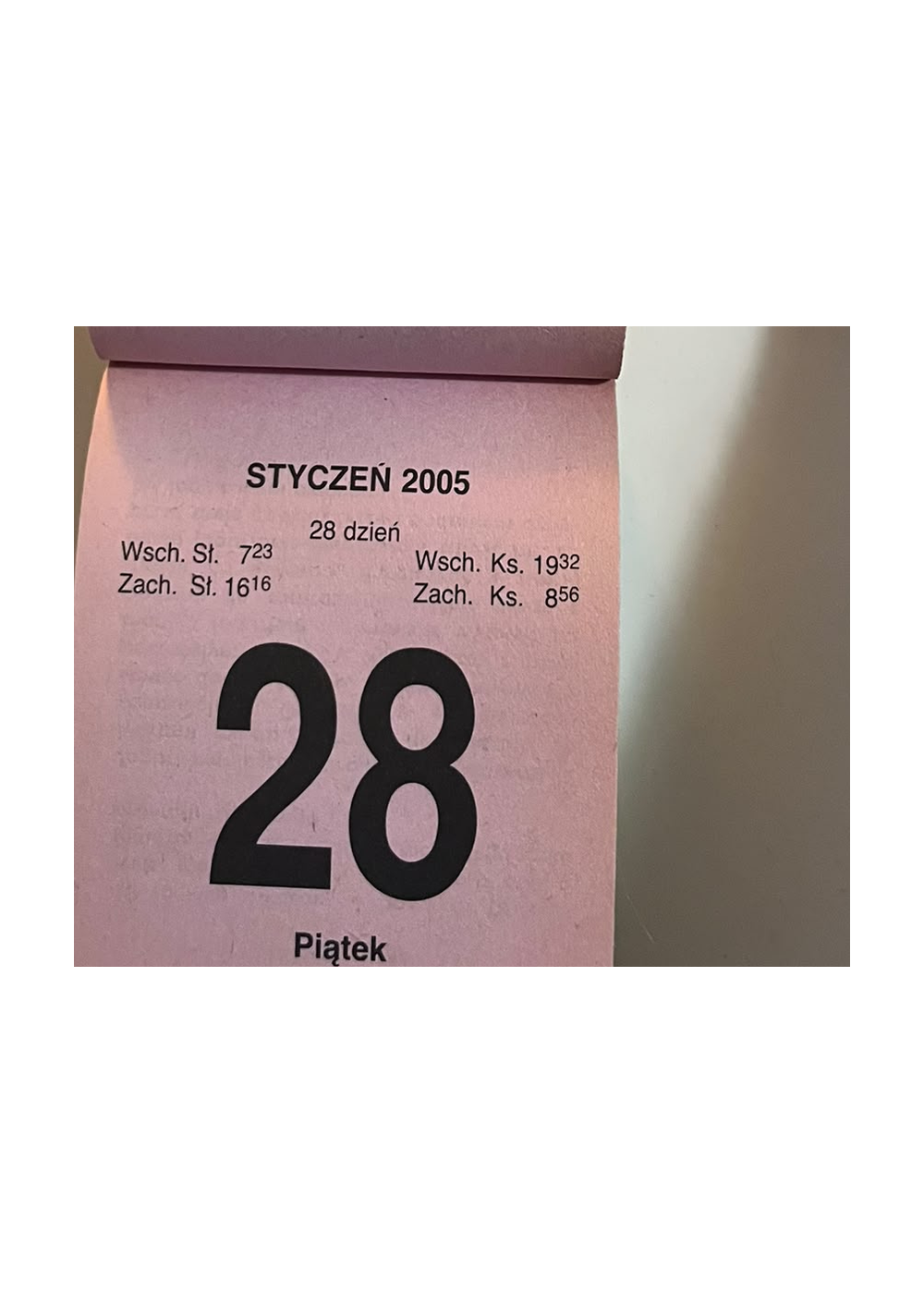 Drugie zdjęcie – Poradnik codzienny od A do Z 2005